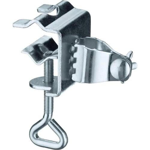 Umbrella Holder Clip Outdoor Patio Beach Clamp Heavy Duty For Garden Courtyard Parasol Stand Portable Stable Fixed Bracket