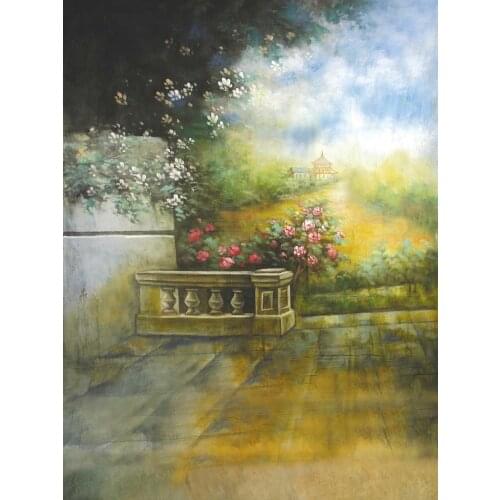 Painting flowers backgrounds baby photo vinyl fotografia wedding photography backdrops for photo studio props photophone S-1725