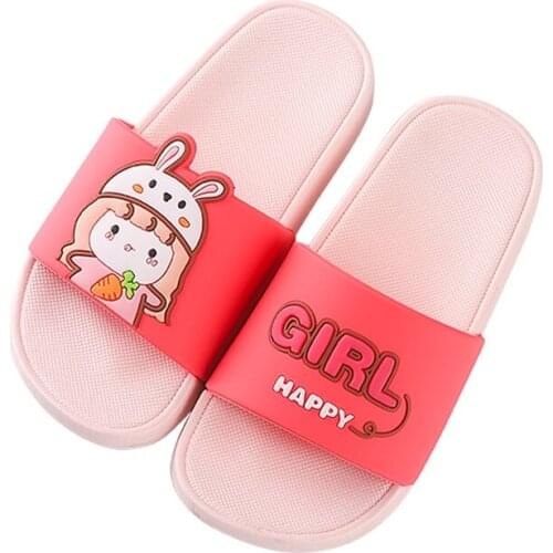 2020 Summer Cartoon Boys Girls Childrens Slippers Cute And Lightweight Beach Sandals Fashion Children Open-toed Home Footwear