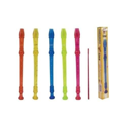 Lino LN-15 Soprano Flüt Mat Karışık Renkler Kutulu for Children Beginners Educational Tool Musical Hot Sale