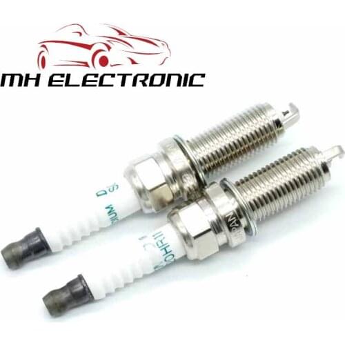 MH ELECTRONIC 2 PCS/Set SPARK PLUG SC20HR11 90919-01253 FOR Toyota IQ YARIS VITZ PASSO XD PORTE COROLLA MATRIX WISH AURIS LEVIN