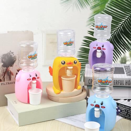 Mini Drink Water Dispenser Toy Kitchen Play House Toys for Children Game Toys for Children Kids Gift
