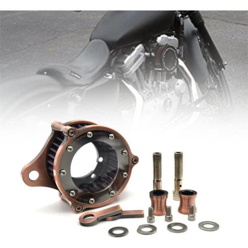 Moto Accessories Black New Air Cleaner Intake Filter System Kit for Harley sportster XL883 X1200 X48 Air Filter