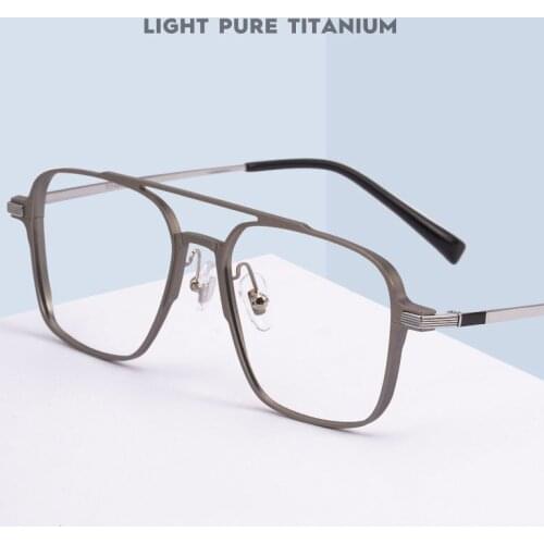 New Arrival Aluminum Magnesium Alloy Frame Eyewears Polygonal Glasses Super Light Frame Business Style Man and Woman