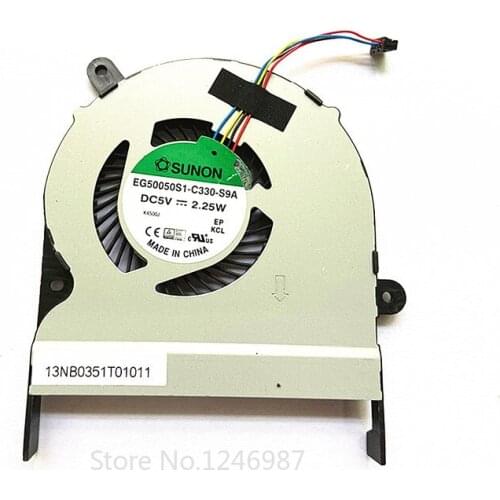 New Laptop CPU Cooling Fan for Asus S301 S301LP S301LA Q301N Laptop Cooler Fan EG50050S1-C330-S9A