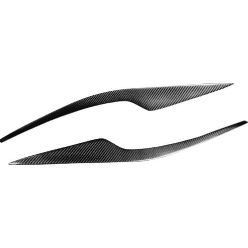 Fit For Honda CR-V 2007-2011 model light eyebrow carbon fiber headlight eyebrow and eyelash modification car accessories