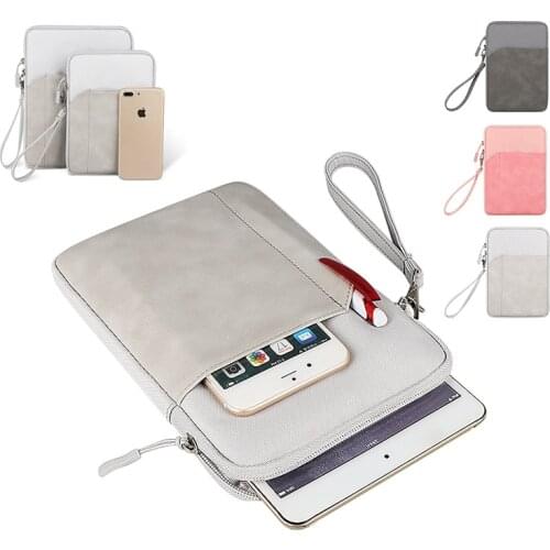 Shockproof Handbag Sleeve Case Cover For 7.9/8.4/9.7/10.8 inch Tablet Sleeve Pouch Bag with Pen pocket for ipad huawei samsung