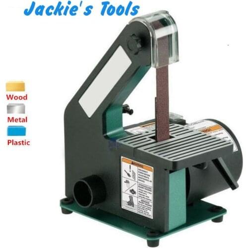 Sanding Machine Belt Sander Metal Polisher Knife Grinder Chamfering Machine 220V 350w High Quality
