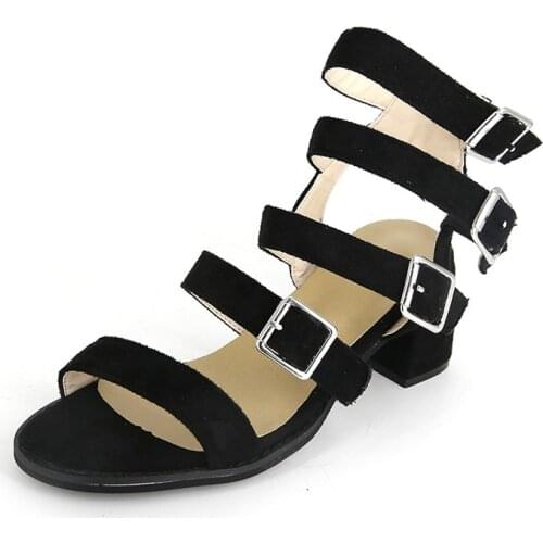 Pumps Shoes for Woman Casual Fashion Sandals for Women Shoes Low Heels Summer Closed Toe Slip on Size 35-43 TGHDOF 2021