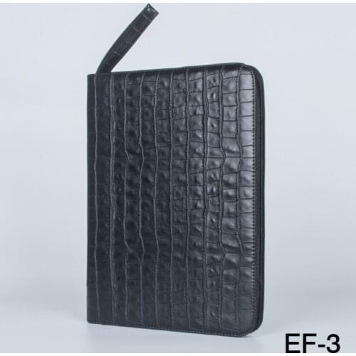 48 New Arrival Top Quality Black Crocodile pattern Color Fountain Pen Roller Pencil Case Holder Fit For Metal ballpoint pens