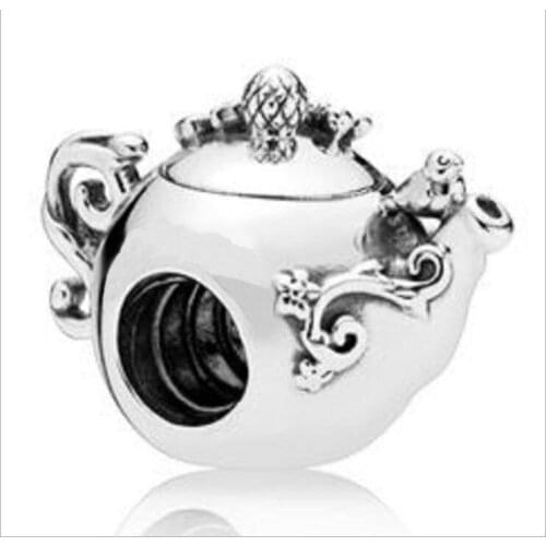 Authentic 925 Sterling Silver Bead Creative Magic Kettle Fashion Beads Fit Original Pandora Bracelet For Women Diy Jewelry