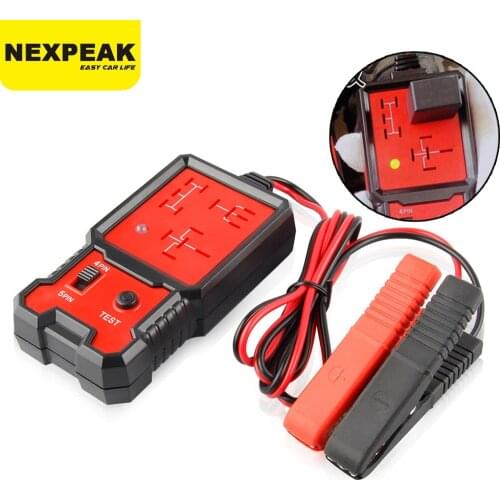 Automotive Relay Tester 12V Car Relay Tester Electronic Voltage Tester 4 Pin 5 Pin Universal For Cars Auto Battery Checker