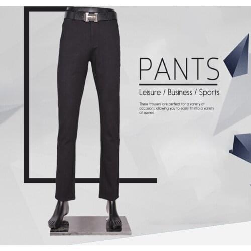 Xu Rui 2019 Summer Pants Men Fashions Business Mens Trousers Slim Stretch Black Men Casual Pants Large size