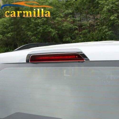 Carmilla Chrome Car Exterior Brake Light High Position Frame Sticker For Ford Ecosport 2013 2014 2015 2016 2017 2018 2019 2020