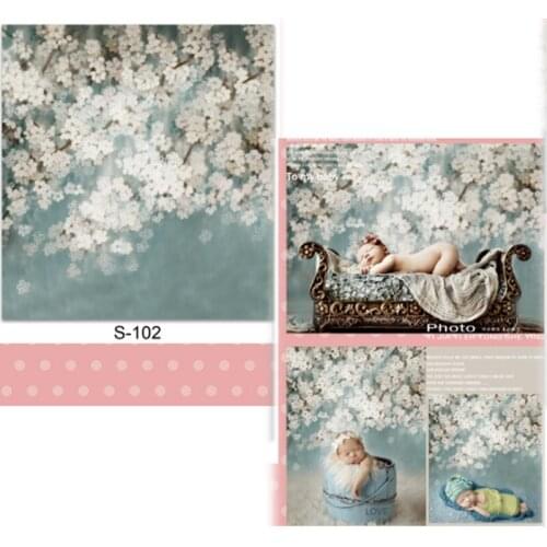 MEHOFOTO Flower Vinyl Photography Background For Children Floral New Fabric Flannel Backdrop For Baby photo studio Props 102