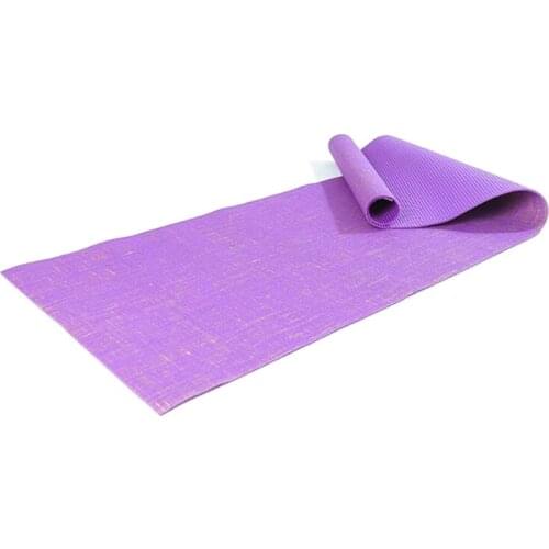 Yoga Mat Jute Extra Thick Exercise & Fitness Mat For All Types Of Yoga, Pilates & Floor Exercises