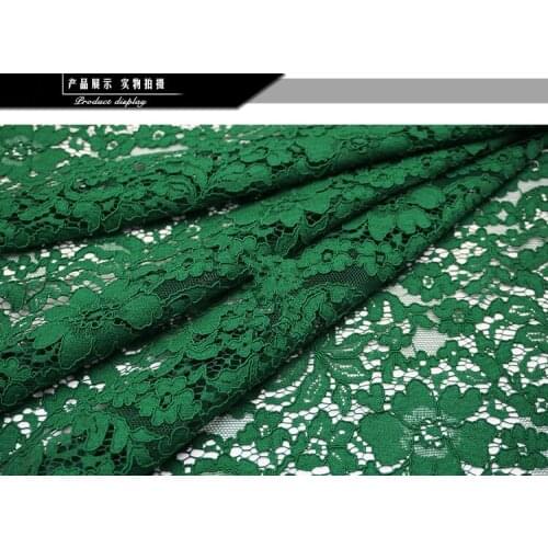 Eyelash scalloped edge Lace Fabric Embroidered Flower Clothes African Guipure Cord Lace Applique Motif Trim Patchwork for Dress