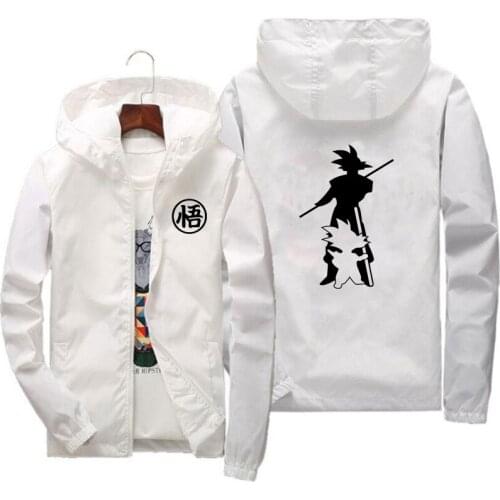 Mens windbreaker jacket rainproof quick-drying printed windbreaker sweater casual 7XL spring and summer new 2021