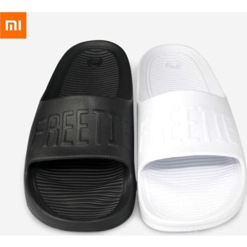 XIaomi FREETIE LOGO Sports Slippers Anti-Slip Groove Design Ergonomic Foot Bed High Quality Mens Shoes Womens Shoes