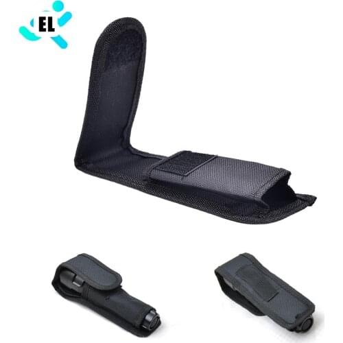 Molle Tactical Flashlight Pouch Single Pistol Magazine Pouch Torch Holder Case Outdoor Hunting Knife Light Holster Bag