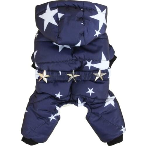 Dog Clothes Pets Clothing Winter Dog Jumpsuit Outfit Yorkie Yorkshire Poodle Pomeranian Schnauzer Puppy Costume Small Dog Outfit