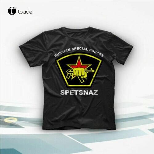 Soldier Army Spetsnaz Soviet Russian Special Elite Forces T-Shirt Size S-3Xl