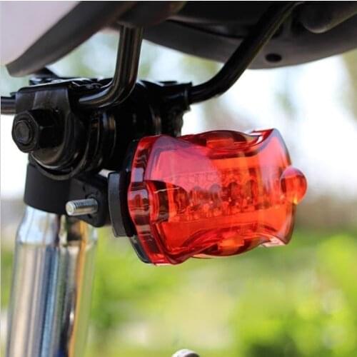 Ultra Bright Road Mountain Bikes Butterfly Tail FlashLight Taillight Safety Warning Bicycle Rear Light Lamp