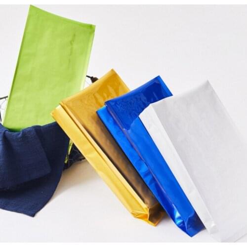 100pcs/lot Empty Tea Bags Aluminum Foil Heat Sealing Tea Packaging Bags Gift Fruit Food Coffee Teabags 15*32cm