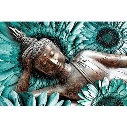 5D DIY Buddha statue Diamond Painting Religion portrait Full Drill Buddhism Mosaic Embroidery Cross Stitch home decorative gifts