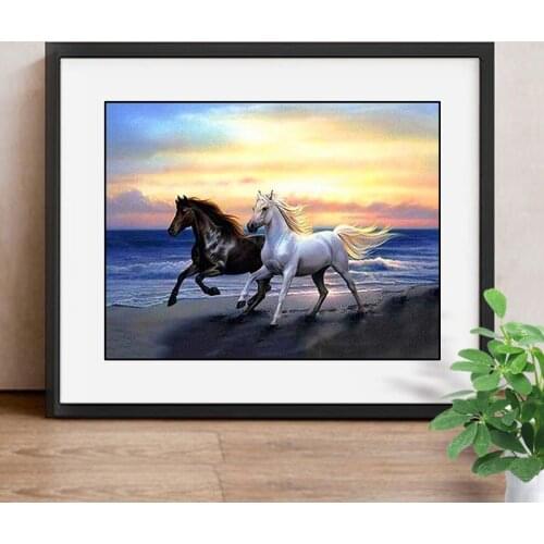Full Square Drill 5D Diamond Painting Horse Diamond Mosaic Crafts Diamond Embroidery Painting rhinestones Home decor