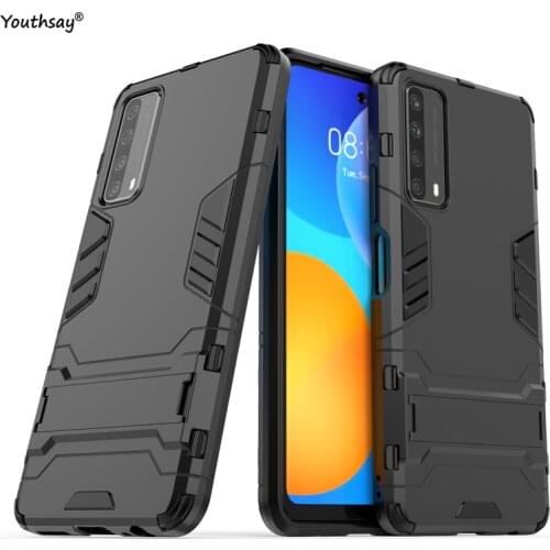For Huawei P Smart 2021 Case Cover For Huawei P Smart 2021 Cover Shell Rubber Protective Fundas Armor Case Huawei P Smart 2021