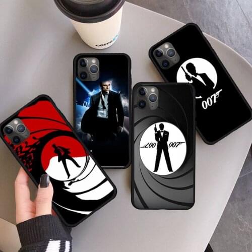 Movie James bond 007 Phone Case for iPhone 11 12 pro XS MAX 8 7 6 6S Plus X 5S SE 2020 XR