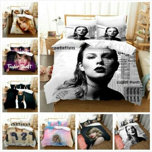 Singer Bedding Set 2/3Pcs Duvet Cover & Pillowcase(s) 3D Printed Quilt Cover For Home Textile Gift