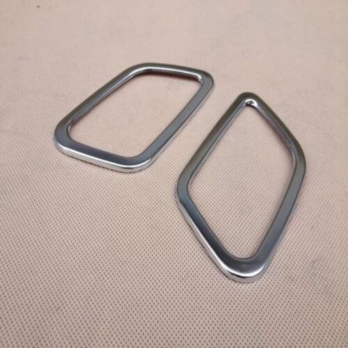 For Hyundai Creta ix25 air conditioner Vent outlet Cover Styling ABS Chrome Decoration interior mouldings Accessories 2016