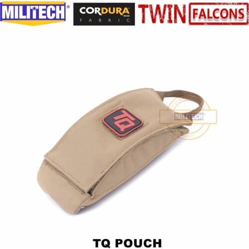 MILITECH TWINFALCONS TW Delustered Tourniquet Quick Release Pouch First Aid TQ Pouch CORDURA Modular SOF IFAK Medical EMS Pouch