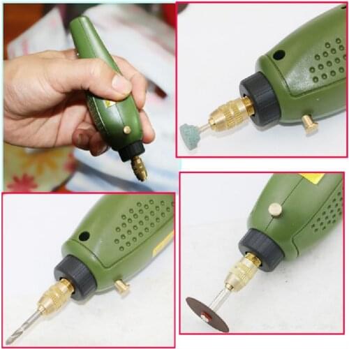 Mini Grinder Rotary Polished Drill Cutting Milling Polishing Wood Carving Multifunction Engraving Pen For Dremel Tools