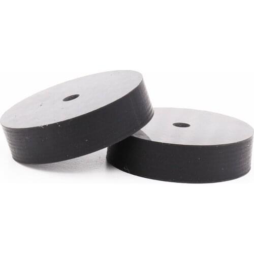 Piece 50x10MM Carbon Fiber Speaker Stand Spike Cones Base Feet Pads, Isolation HIFI DIY Tube Amps CD Player Audio Chassis