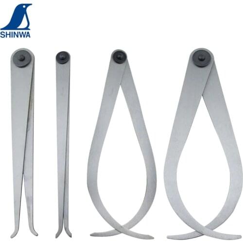 SHINWA Penguin Inside/Outside Caliper Vernier Calipers Measuring Tools 15cm/20cm 1PCS