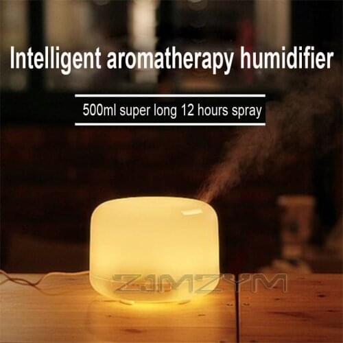 New Ultrasonic Aromatherapy Machine Humidifier Bedroom Creative Home Aroma Lights Bluetooth-compatible 350ml 6 Hours Timing