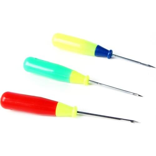 10pcs DIY Sewing Tools Handmade Shoes bags Sewing Awl Leather Tent Canvas Hand Stitcher Taper Leather craft Needle Accessories