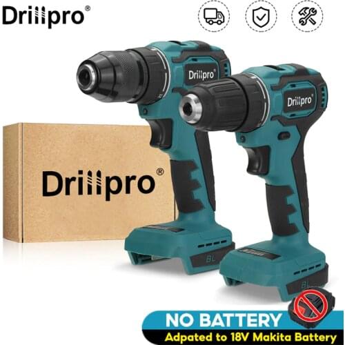 Brushless Cordless Drill Electric Screwdriver Mini Wireless Power Driver 10mm 13mm No Battery Power Tools For 18V Makita Battery
