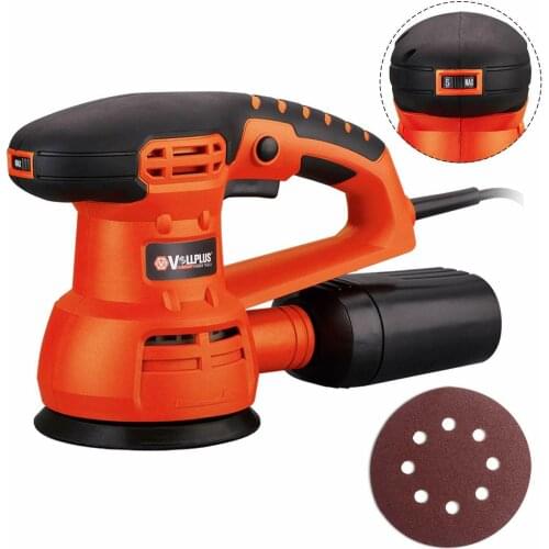Electric Orbital Sander 430W hand polishing powder + grain Sander 80