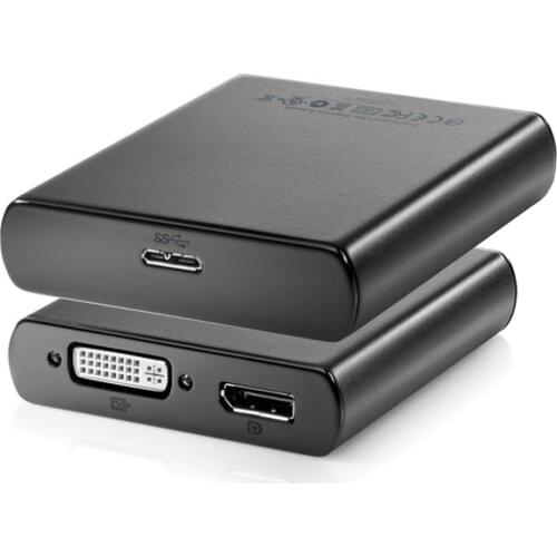 USB Graphics Adapter Chip of displaylink USB 3.0 to Displayport DVI dual output video adapter converter for macs win 10