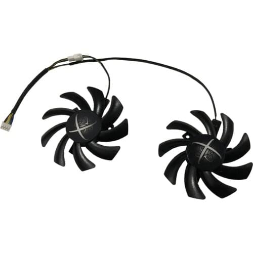 2pcs/set New CF9010H12S RX 480/470 VGA GPU Cooler Graphics Fan For XFX R9 390X/390 8G RX480 RX470 Video Card Cooling