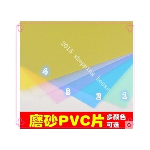 Home & Garden DIY manual window frosted translucent material model sand table model of thickness 0.4mm 20CM*30CM