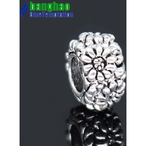 Wholesale bracelet charms for diy snap jewelry making supplies charm plata de ley made with sieraden bracelet beads ZAB073