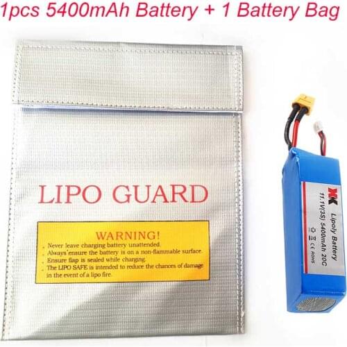 Original XK Detect X380 11.1V 3S 5400mAh Lipo Battery For XK X380 CX20 Battery RC Quadcopter parts