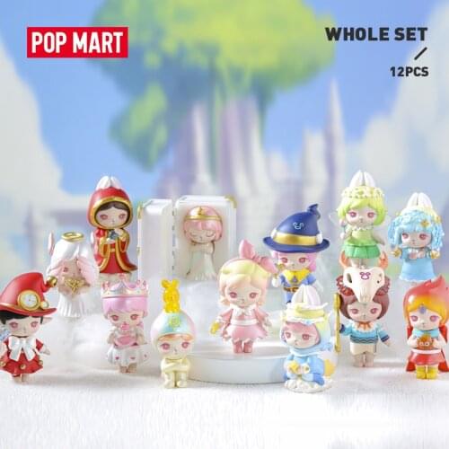 POP MART Bunny Magic series Toys figure Blind box birthday gift animal toys figures Free shipping