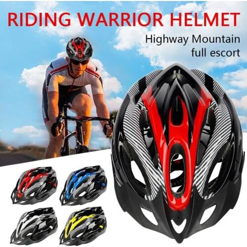 Unisex Road Mountain Bike Helmet Ultralight Mtb All-terrain Bicycle Helmet Sports Riding Cycling Sports Safety Helmet Dropship