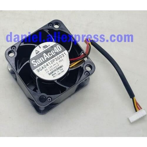 Original 9GA0412P3G031 4028 4CM 12V0.39A Server PWM Violent Cooling Fan